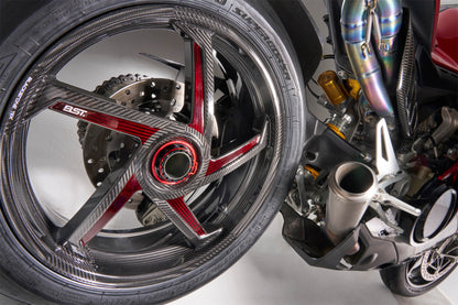 BST Carbon Achtervelg Mamba TEK 6,0 x 17" Ducati Hypermotard 1100S (2007-2009)