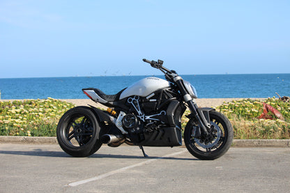 BST Carbone arrière Rim Rapid Tek 8,5 x 17 "Ducati Diave V4 V4S