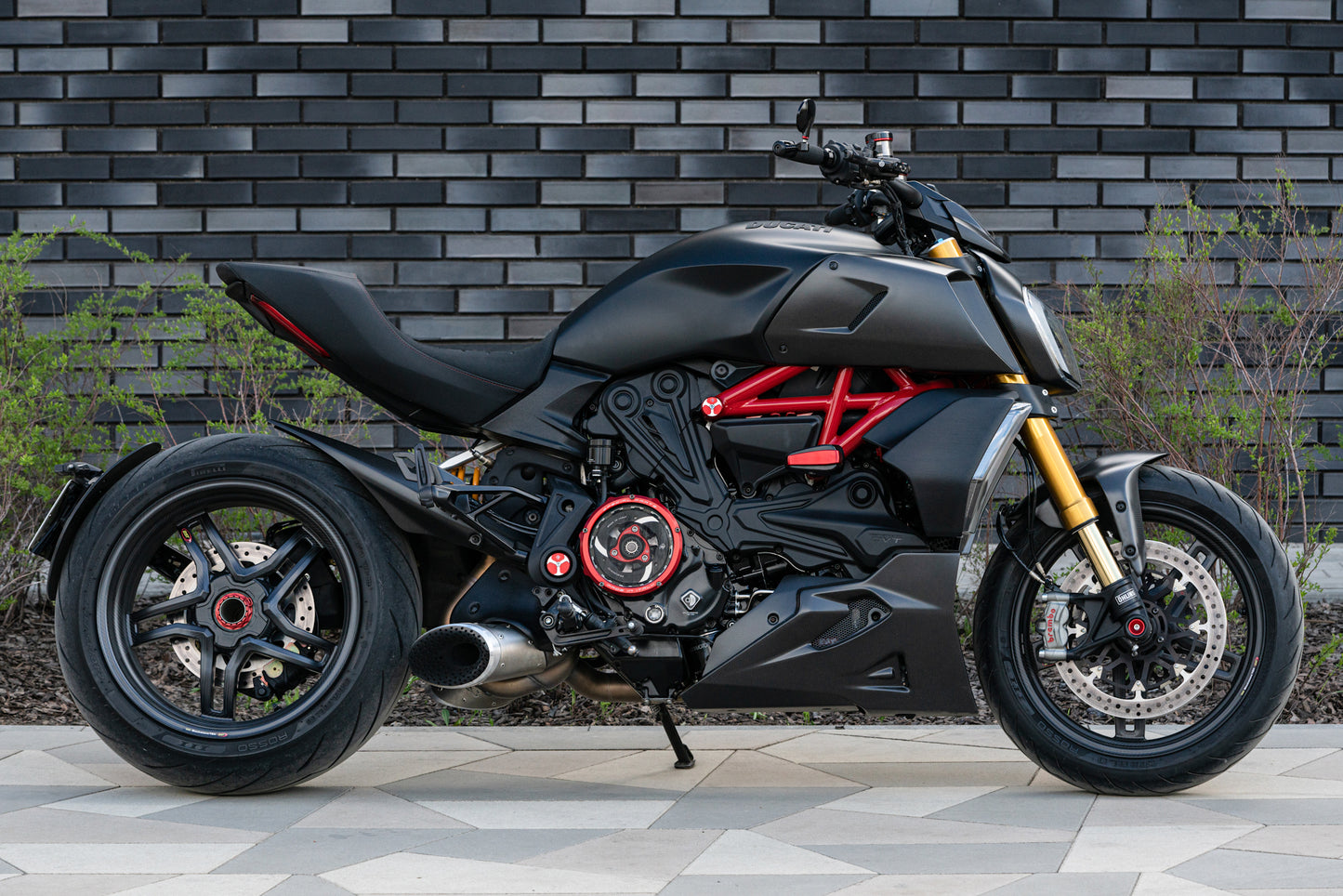 BST Carbone Front Rim Rapid Tek 3,5 x 17 "Ducati Diavel V4S