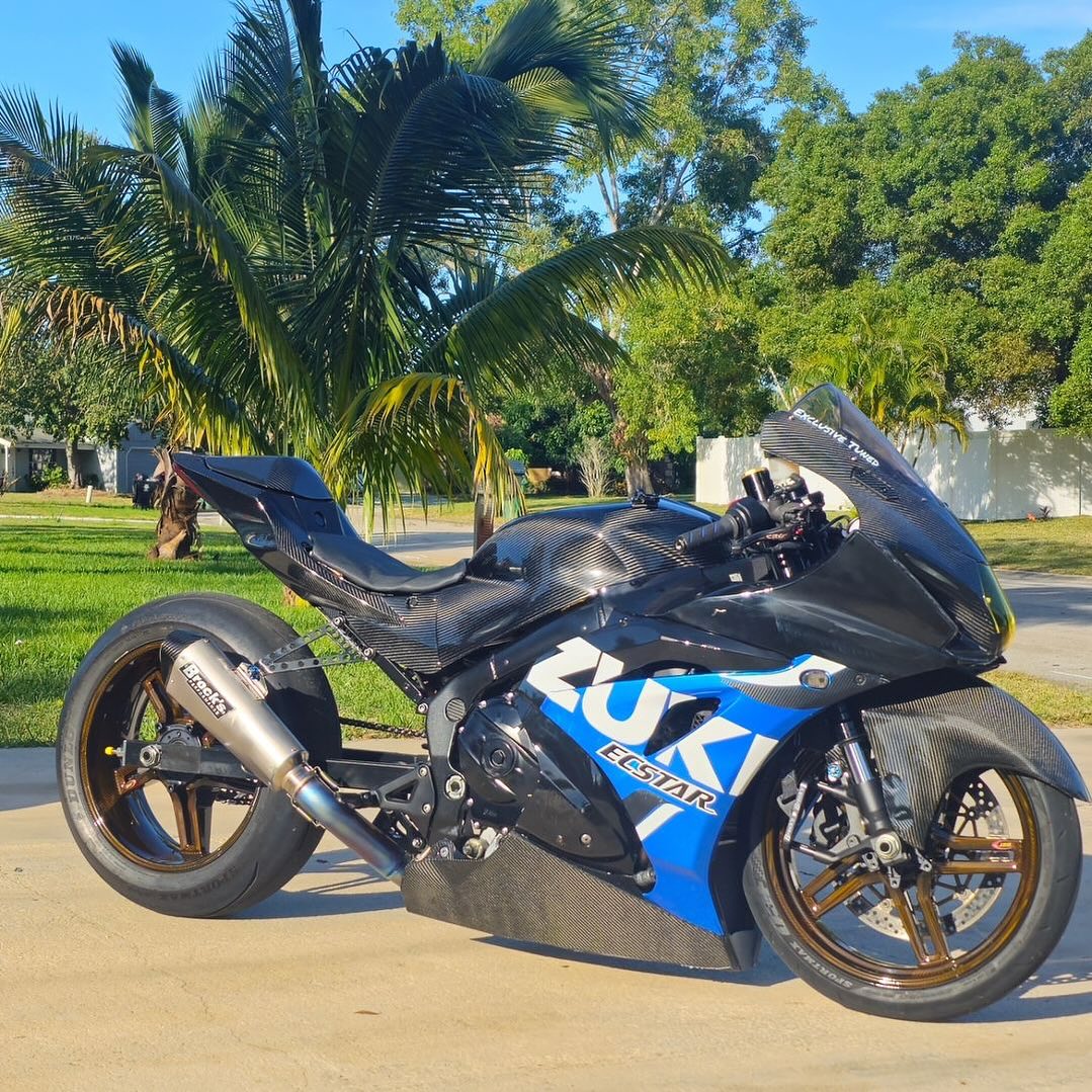 BST Carbon Achtervelg Rapid Tek 6,0 x 17" - Suzuki GSX-R1000 (2009-2016)