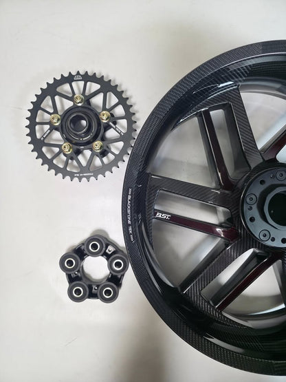 BST Reaper TEK 5.5x18'' carbon achtervelg voor Harley Davidson FLHRC Road King Classic (2014-2017)