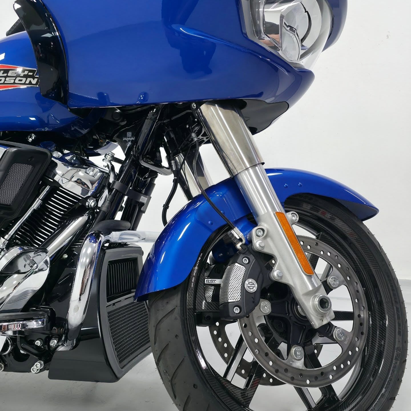 BST Reaper TEK 3.5x19" carbon voorvelg voor Harley Davidson FLHCS Heritage Classic 114 (2018-2020)