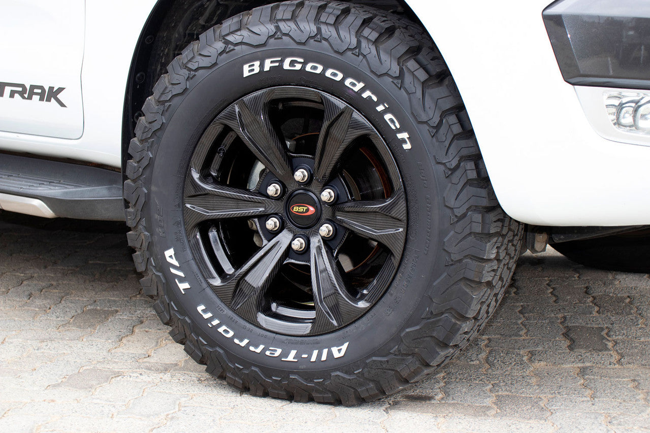 BST Tuff TEK velgenset 9" x 18" ET20 (4 stuks) Ford Ranger (2011+)