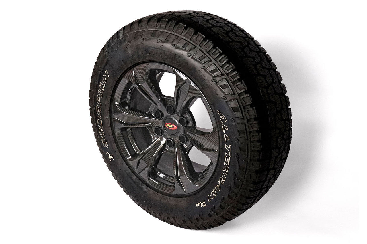 BST Tuff TEK velgenset 9.5" x 20" ET -2,3 (4 stuks) Jeep Wrangler Sahara (2007-2018)