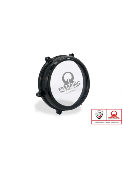 Couvercle d'embrayage transparent Pramac Racing Limited Edition Ducati Panigale V2 (2020+)