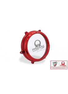 Couvercle d'embrayage transparent Pramac Racing Limited Edition Ducati Panigale V2 (2020+)