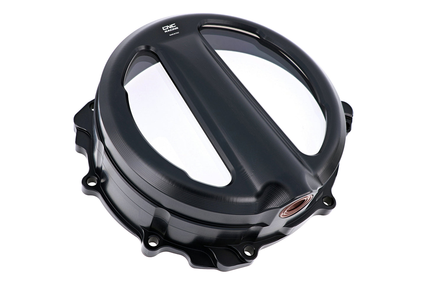 Open koppelingsdeksel met lexaan venster MV Agusta F3 675 (2012-2021) zwart zijaanzicht