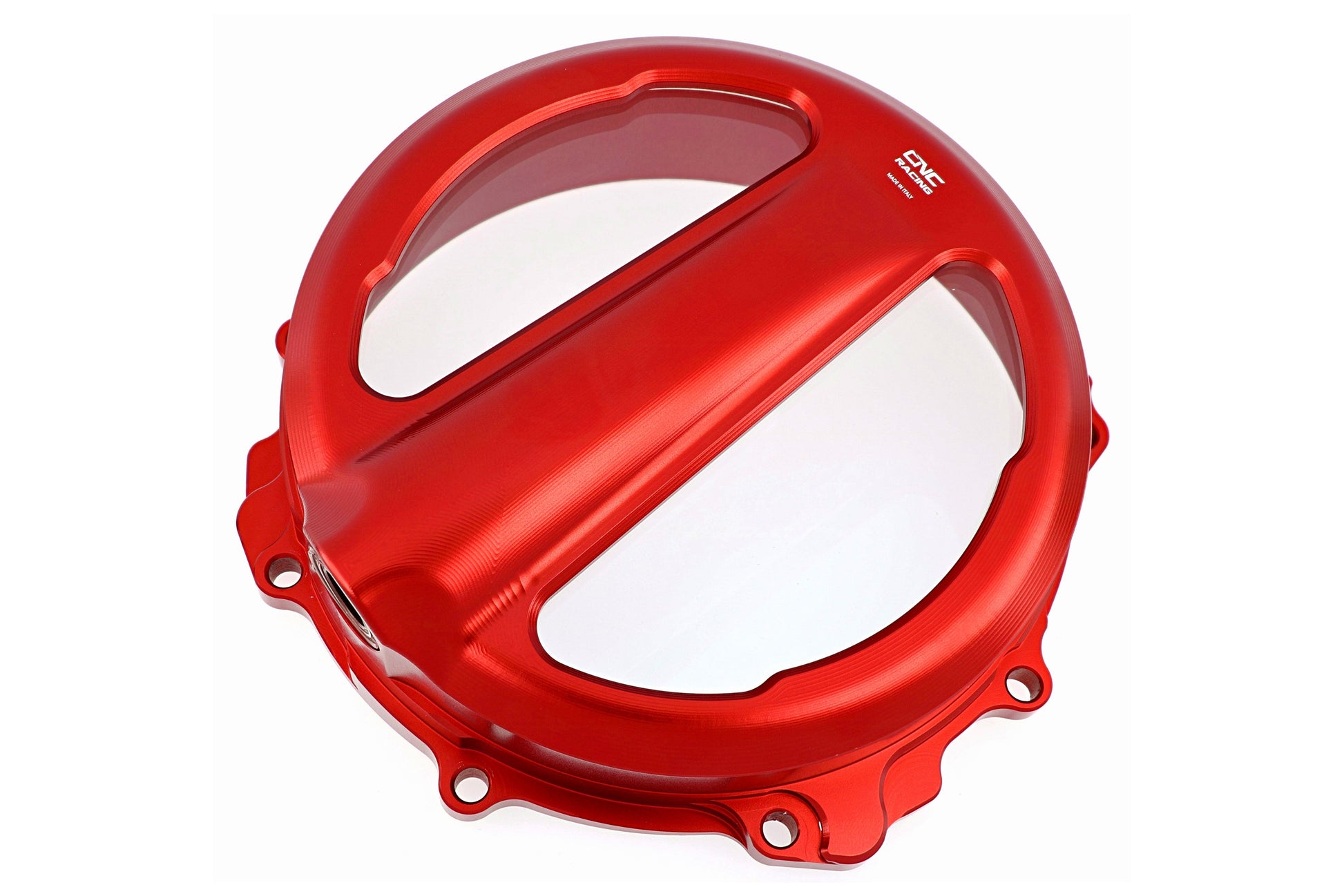 Open koppelingsdeksel met lexaan venster MV Agusta Rivale 800 (2013-2017) rood bovenaanzicht