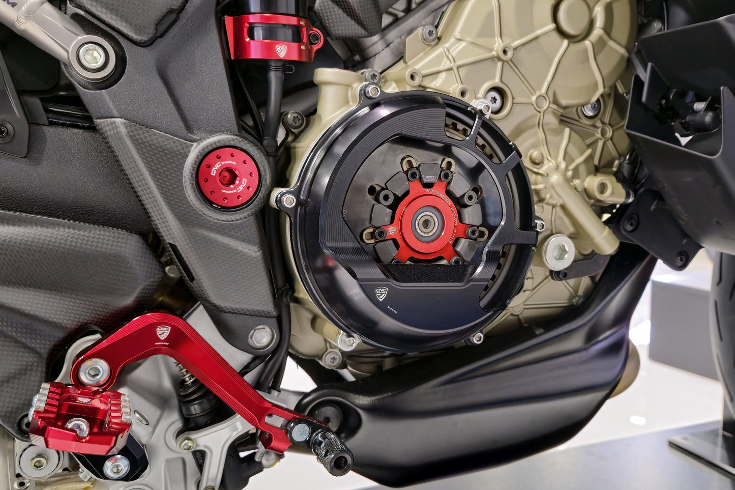 Couvercle d'embrayage ouvert pour Ducati Panigale v4r 2019+