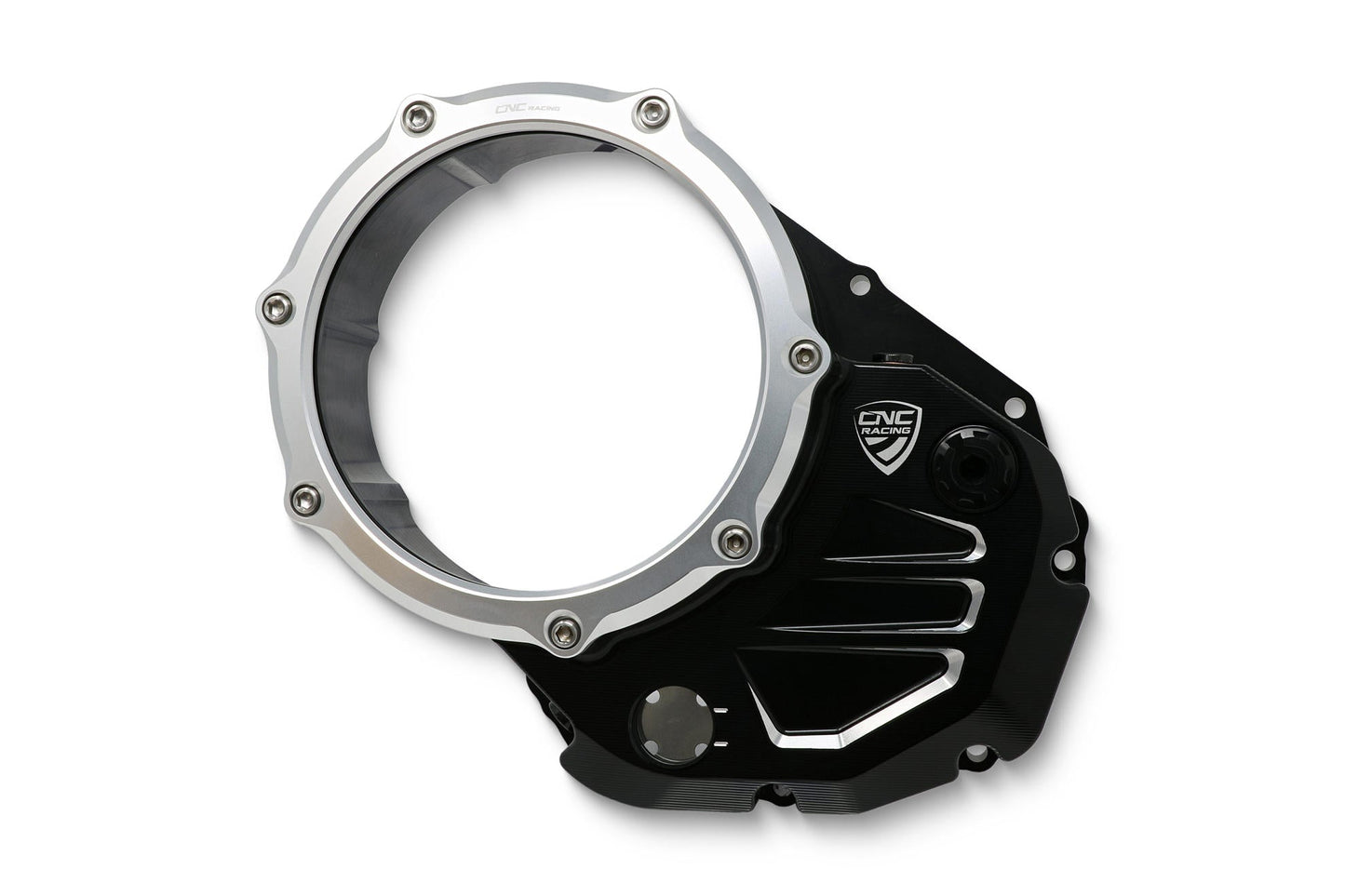 Couverture d'embrayage transparent Ducati Black-Black Ducati Monster 695 (2007-2008)