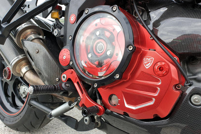 Couverture d'embrayage transparent ducati Black-Black Ducati Monster 797+ (2018-2020)