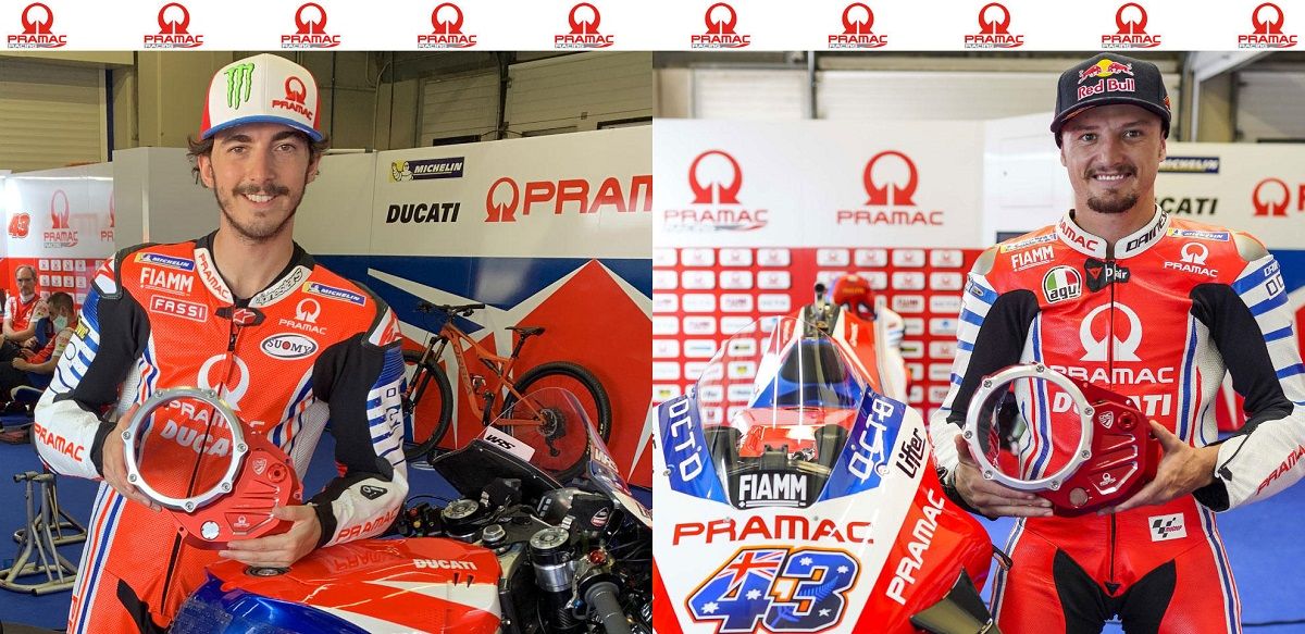 Couverture d'embrayage claire Pramac Racing Edition Ducati Ducati Diave (2010-2013)