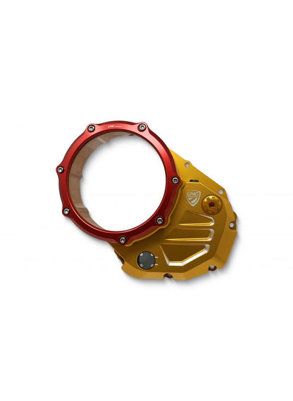Couverture d'embrayage transparent ducati doré-rouge Ducati Multistrada Enduro 1200 DVT (2016+)