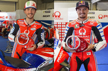 Koppelingsdeksel met open venster Pramac Racing Edition Ducati Multistrada 950 S (2019-2021) met Pramac Racing coureurs Pecco Bagnaia en Jack Miller