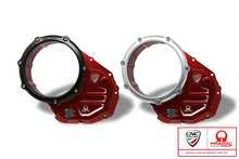 Koppelingsdeksel met open venster Pramac Racing Edition Ducati SuperSport 939 (2017-2020) rood-zwart en rood-zilver