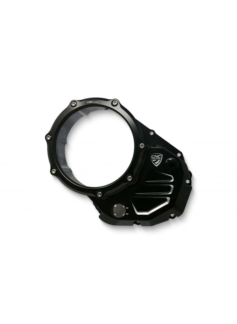 Couvercle d'embrayage Bicolore Monster 937 / Desertx - Black-Black Ducati Monster 950 (2021+)