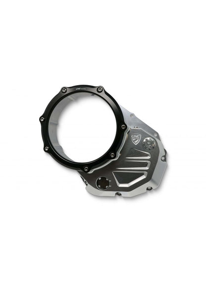 Couvercle d'embrayage Bicolore Monster 937 / Desertx - Pramac Racing Limited Edition - Silver -Black Ducati Desertx (2022+)