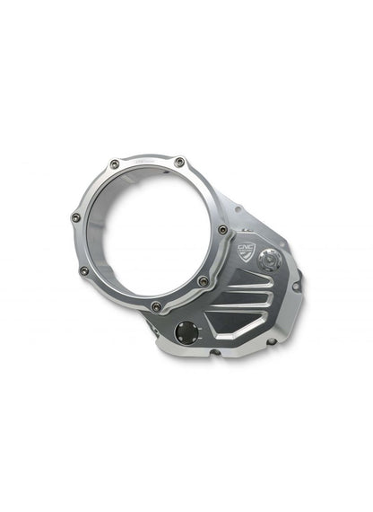 Couvercle d'embrayage Bicolore Monster 937 / Desertx - Silver -Silver Ducati Monster 950 + (plus) (2021+)