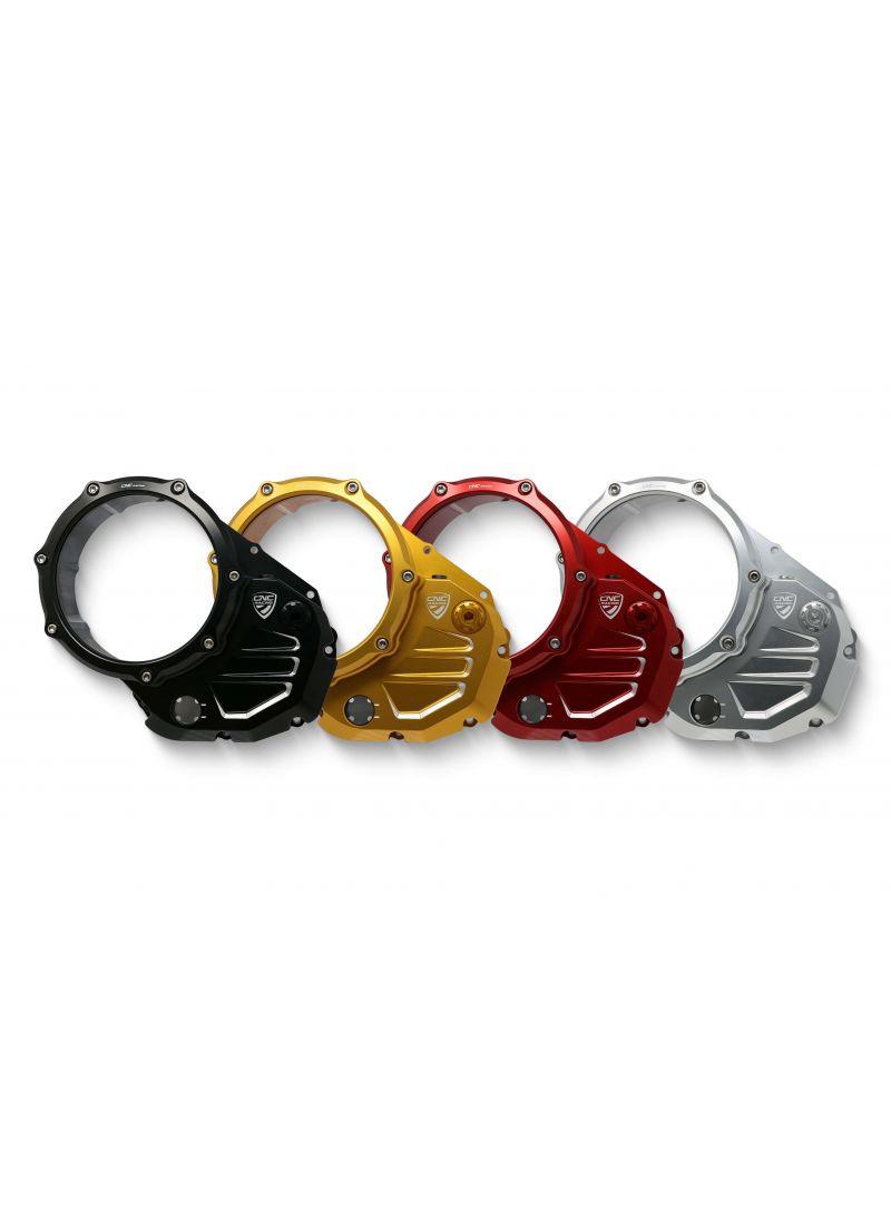 Clutch Cover Bicolore Monster 937 / DesertX - Pramac Racing Limited Edition - Silver Coloured-Silver Coloured