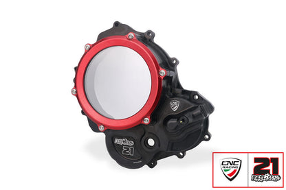 Couvercle d'embrayage transparent du bain d'huile Ducati Hypermotard 698 2024+