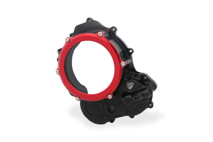 Couvercle d'embrayage transparent du bain d'huile Ducati Hypermotard 698 RVE 2024+