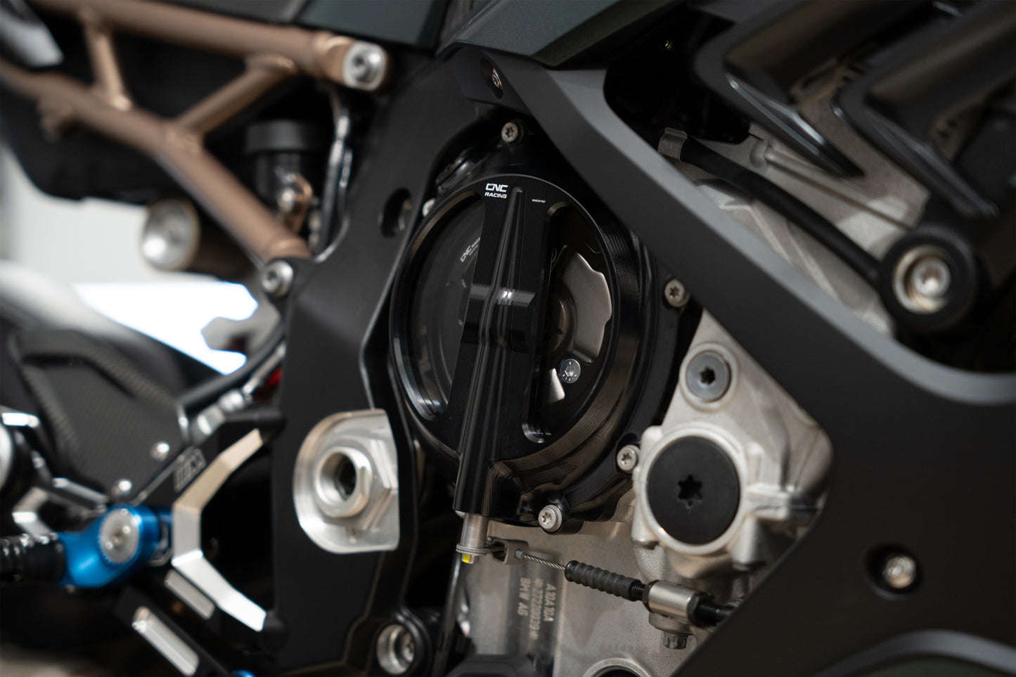 Voordeelpakket transparant koppelingsdeksel + drukplaatcover BMW S1000RR (2025+)