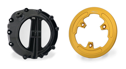 Voordeelpakket transparant koppelingsdeksel + drukplaatcover BMW M1000RR (2025+)