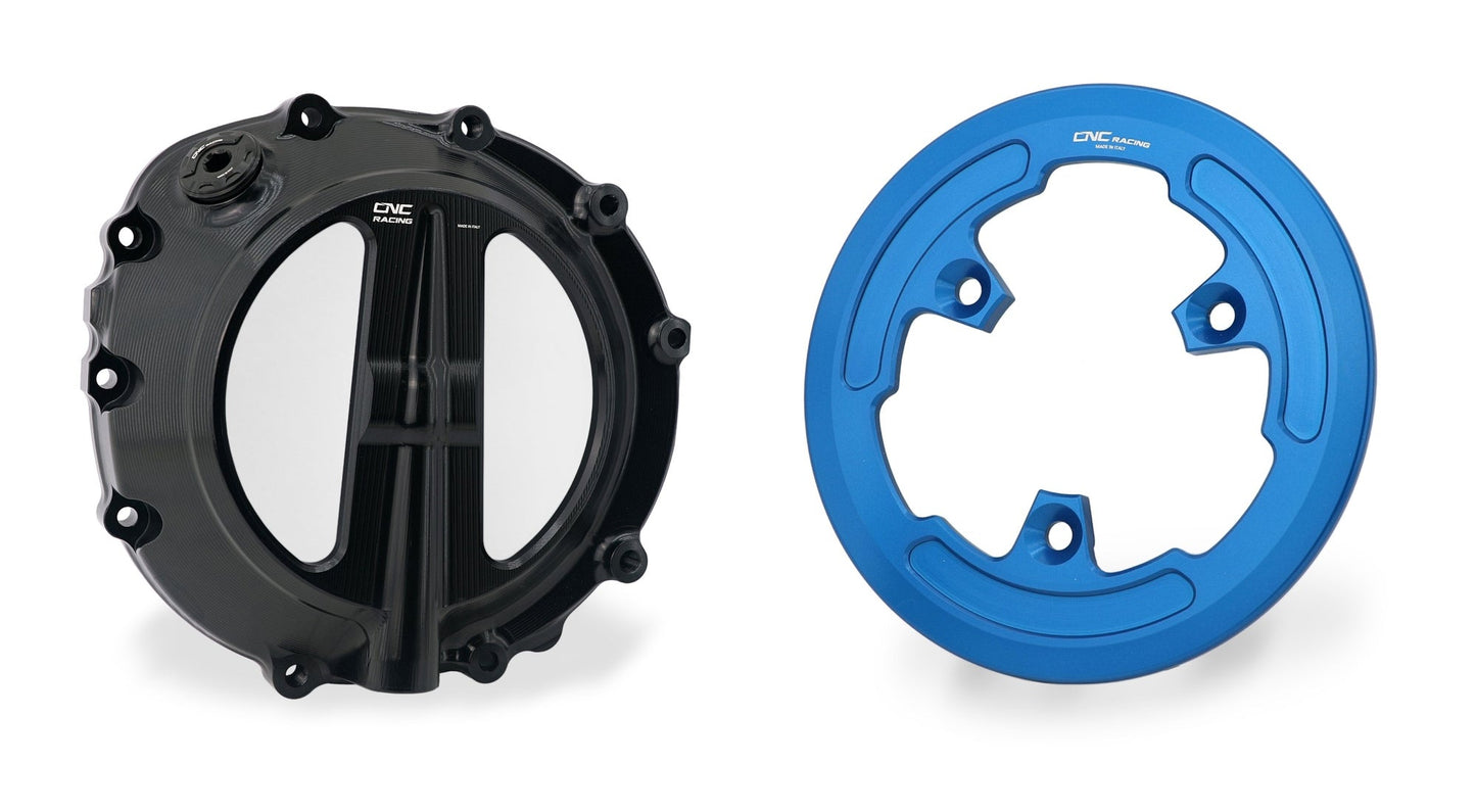 Voordeelpakket transparant koppelingsdeksel + drukplaatcover BMW M1000RR (2025+)