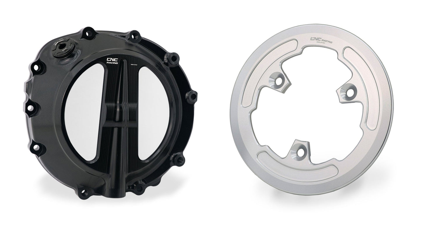 Voordeelpakket transparant koppelingsdeksel + drukplaatcover BMW M1000RR (2023-2024)