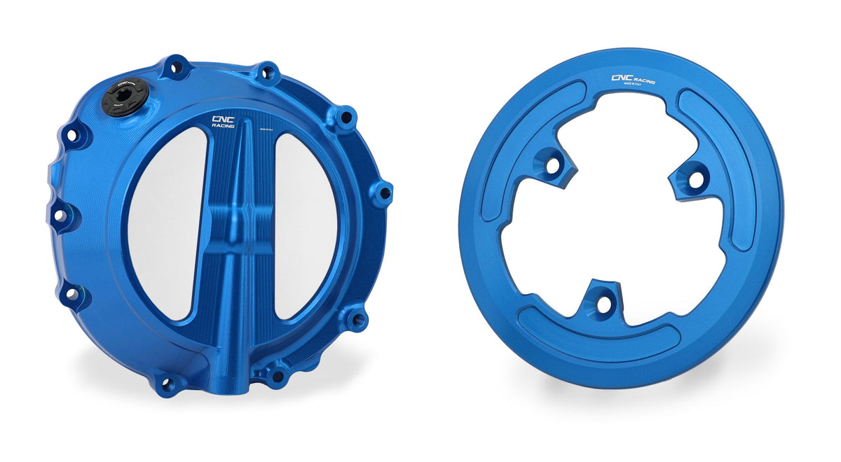 Voordeelpakket transparant koppelingsdeksel + drukplaatcover BMW S1000RR Motorsport (2019-2022)