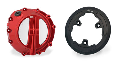 Voordeelpakket transparant koppelingsdeksel + drukplaatcover BMW M1000RR (2023-2024)