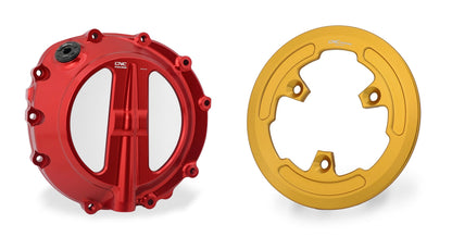 Voordeelpakket transparant koppelingsdeksel + drukplaatcover BMW S1000RR (2023-2024)