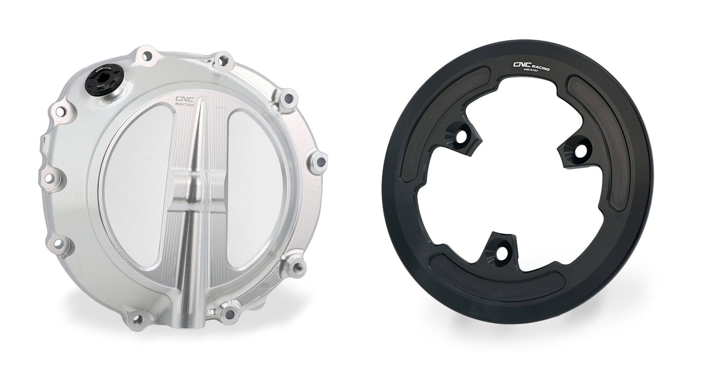 Voordeelpakket transparant koppelingsdeksel + drukplaatcover BMW M1000RR (2025+)