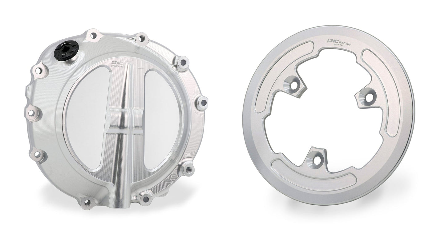 Voordeelpakket transparant koppelingsdeksel + drukplaatcover BMW M1000RR (2023-2024)