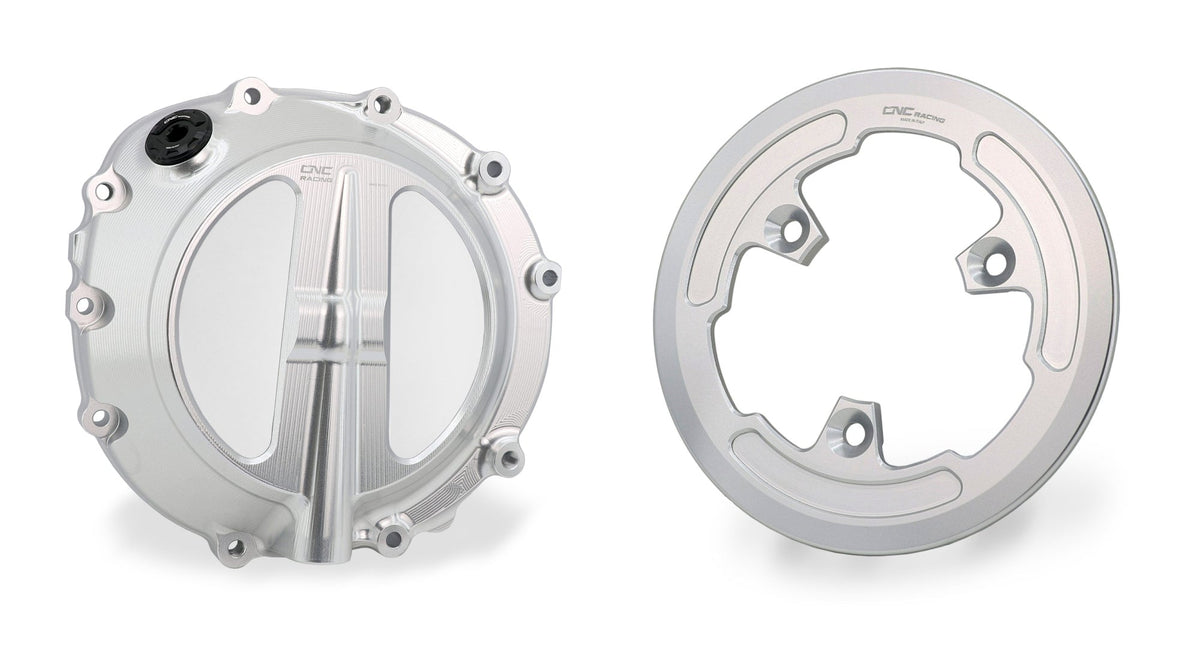 Voordeelpakket transparant koppelingsdeksel + drukplaatcover BMW S1000RR (2025+)