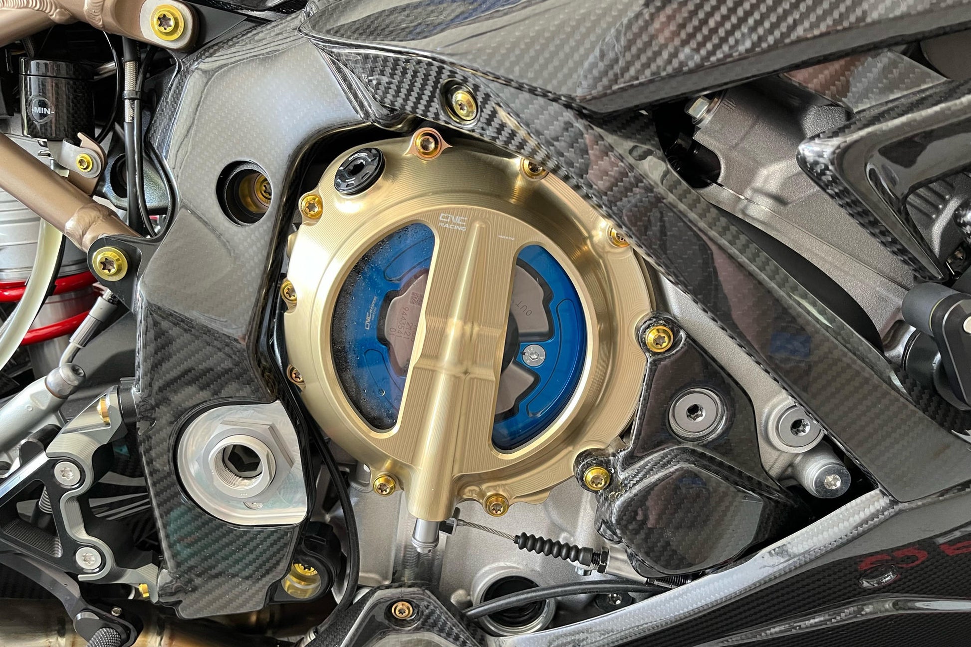 Transparant koppelingsdeksel Clear Clutch BMW S1000RR Racing (2019+)