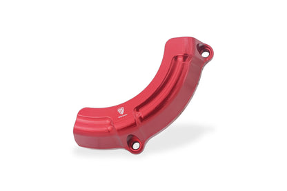 CNC Racing beschermslider rood voor transparant koppelingsdeksel CA511 – Ducati 890cc V2