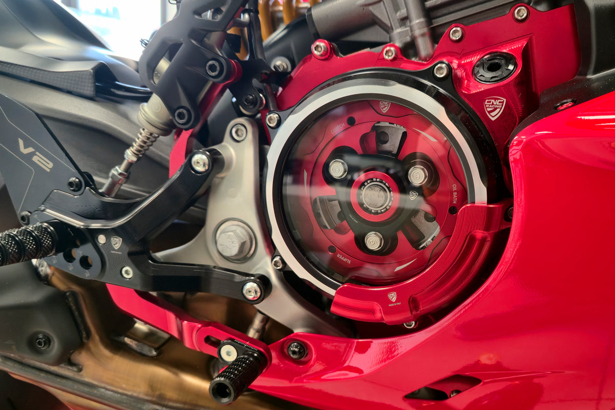 Transparant koppelingsdeksel Ducati Monster V2 Dark (2027+)