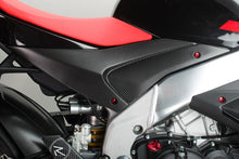 Panneaux de réservoir inférieur en carbone LightEch (2 pcs.) (Glossy) Aprilia Tuono V4 Factory (2021-2022)