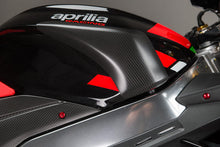 Lightech carbon tank beschermer (glanzend) Aprilia Tuono V4 (2021-2022)