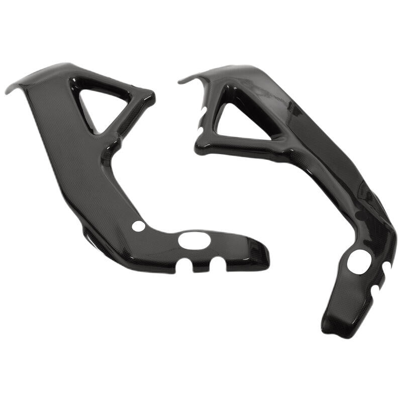 Protégeurs de cadres en carbone LightEch (2 pcs.) (Glossy) Aprilia Tuono V4 (2011-2020)
