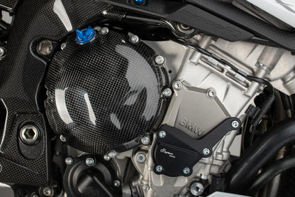 Couvercle de couverture d'embrayage en carbone LightEch (brillant) BMW S 1000 RR (2015-2018)