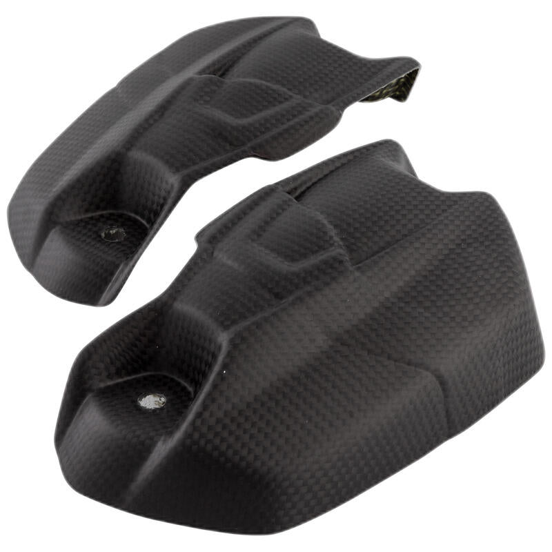 Couvertures de blocs de moteur en carbone LightEch (2 pcs.) (MAT) BMW R Ninet Scrambler (2017-2020)