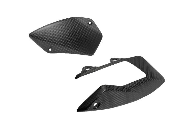 Protégeurs LightEch Carbon Achterbrug (2 pcs.) (Glossy) Ducati Multistrada V4 Pikes Peak (2022+)
