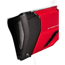 Couvercle de radiateur inférieur du carbone LightEch (brillant) Ducati Streetfighter V4 (2020+)