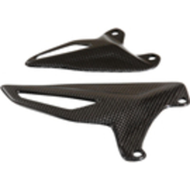 Protecteurs de talon de carbone LightEch (brillant) Ducati Streetfighter V4 (2020+)