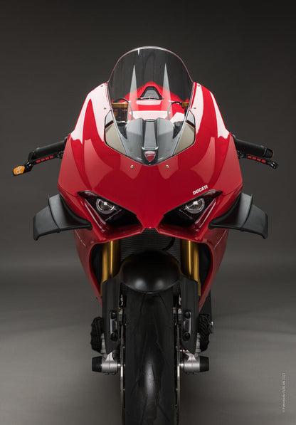 Lightch Carbon Winglets (2 pcs.) (Glossy) Ducati Panigale V4 (2018-2024)