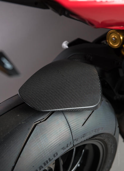 Fender arrière en carbone LightEch (brillant) Ducati Panigale V4 (2018-2024)