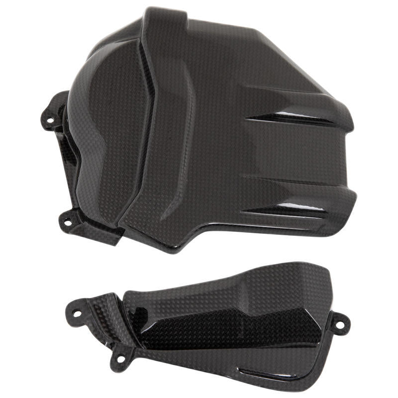 Couvertures de blocs de moteur en carbone LightEch (2 pcs.) (MAT) Ducati Panigale V4 (2018-2024)