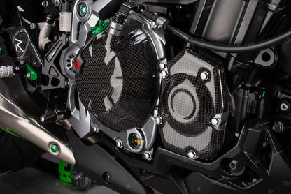 Couverture de ramassage en carbone LightEch (brillant) Kawasaki Z900 SE (2022-2024)
